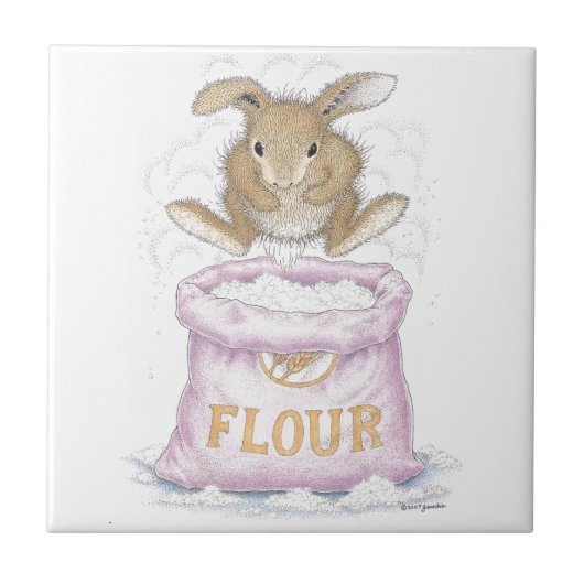 Die HappyHoppers® Keramik-Fliese Fliese (Vorderseite)