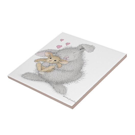 Die HappyHoppers® Keramik-Fliese Fliese (Seite)