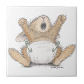 Die HappyHoppers® Keramik-Fliese Fliese (Vorderseite)