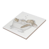 Die HappyHoppers® Keramik-Fliese Fliese (Seite)