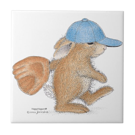 Die HappyHoppers® Keramik-Fliese Fliese (Vorderseite)