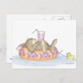 Die HappyHoppers® Postkarte (Vorne/Hinten)