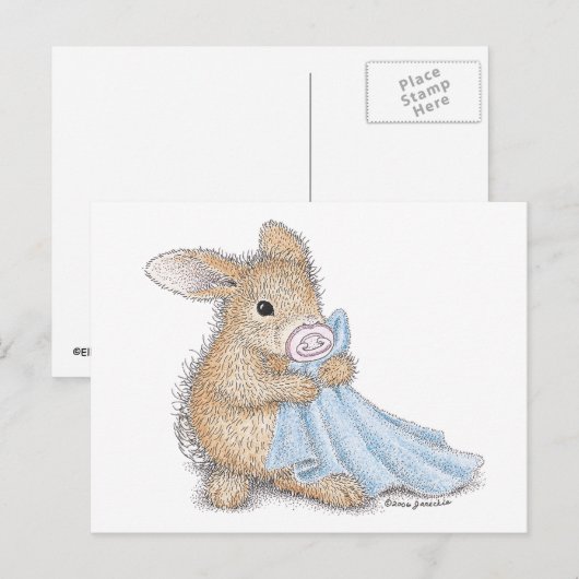 Die HappyHoppers® Postkarte (Vorne/Hinten)