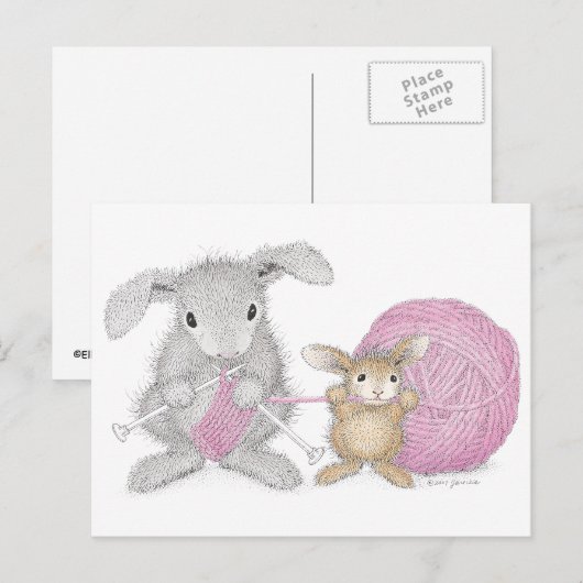 Die HappyHoppers® Postkarte (Vorne/Hinten)