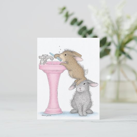 Die HappyHoppers® Postkarte (Stehend Vorderseite)