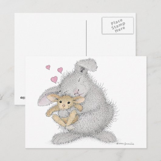 Die HappyHoppers® Postkarte (Vorne/Hinten)