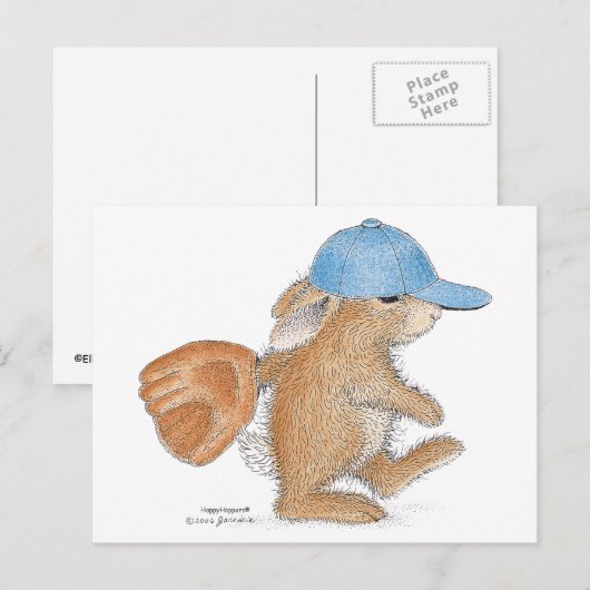 Die HappyHoppers® Postkarte (Vorne/Hinten)