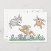 Die HappyHoppers® Postkarte (Vorne/Hinten)