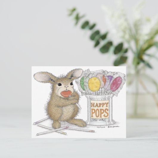 Die HappyHoppers® Postkarte (Stehend Vorderseite)