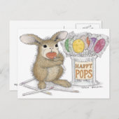 Die HappyHoppers® Postkarte (Vorne/Hinten)