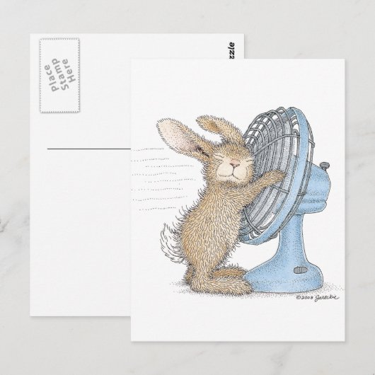 Die HappyHoppers® Postkarte (Vorne/Hinten)