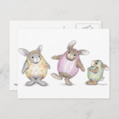 Die HappyHoppers® Postkarte (Vorne/Hinten)