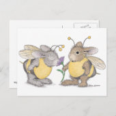 Die HappyHoppers® Postkarte (Vorne/Hinten)