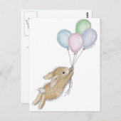 Die HappyHoppers® Postkarte (Vorne/Hinten)