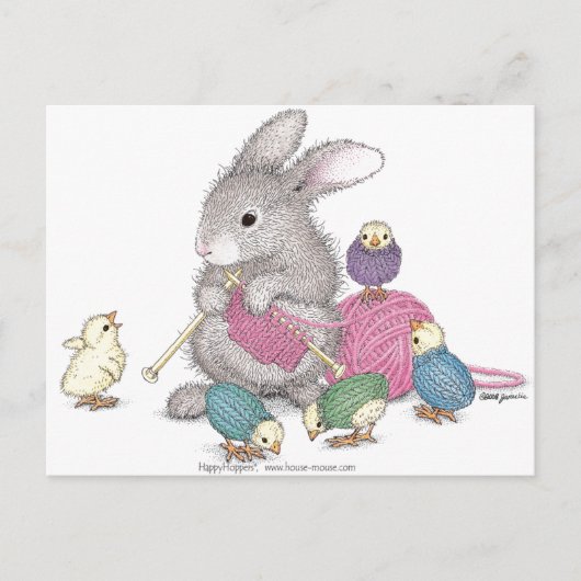 Die HappyHoppers® Postkarte (Vorderseite)