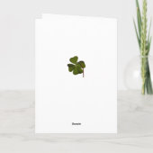 Die Harfe Erins Karte (Rückseite)