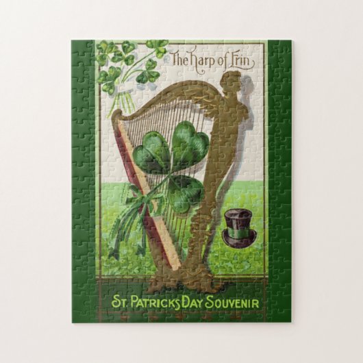 Die Harfe Erins Puzzle (Vertikal)