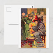 Die harmlosen Halloween-Zaubertricks Postkarte (Vorne/Hinten)