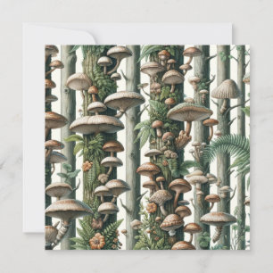 Die Harmonie der Natur: Botanisches nahtloses Must Einladung