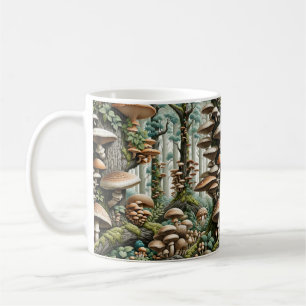 Die Harmonie der Natur: Botanisches nahtloses Must Kaffeetasse