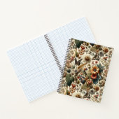 Die Harmonie der Natur: Botanisches nahtloses Must Notizblock (Innenseite)