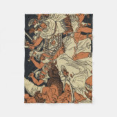 Die Harpies-Mythologie-Szene Fleecedecke (Vorderseite)