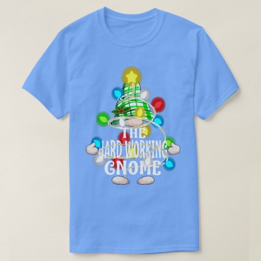 Die hart arbeitende Weihnachtsfamilie T-Shirt (Design vorne)