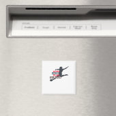Die harte Arbeit der Fußballspielerklasse Magnet (In Situ (Geschirrspüler))