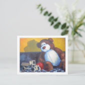 Die harte Nacht Postkarte (Stehend Vorderseite)