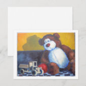 Die harte Nacht Postkarte (Vorne/Hinten)