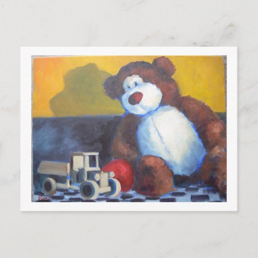 Die harte Nacht Postkarte (Vorderseite)
