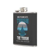 Die harten Segel Ocean Nature Wind Waves Entdecken Flachmann (Links)