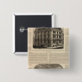 Die Hartford-Feuerversicherung Button (Vorne & Hinten)