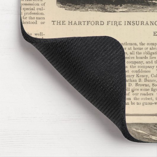 Die Hartford-Feuerversicherung Mousepad (Ecke)