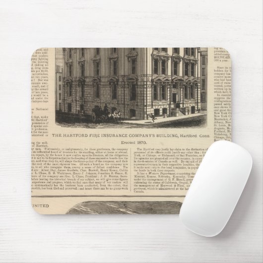 Die Hartford-Feuerversicherung Mousepad (Mit Mouse)