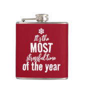 Die hartnäckigste Zeit des Jahres Flachmann (Vorderseite)