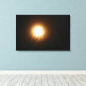 DIE HARVESTE MONDLeinwand Leinwanddruck (Insitu (Holzboden))