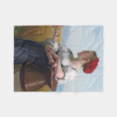 Die Harvester, Bouguereau Fleecedecke (Vorderseite (Horizontal))