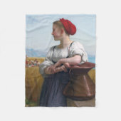 Die Harvester, Bouguereau Fleecedecke (Vorderseite)