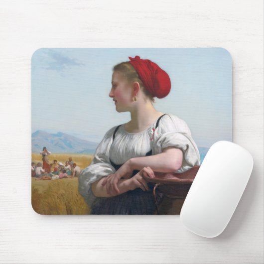 Die Harvester, Bouguereau Mousepad (Mit Mouse)