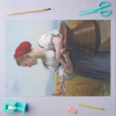 Die Harvester, Bouguereau Seidenpapier (Basteln)