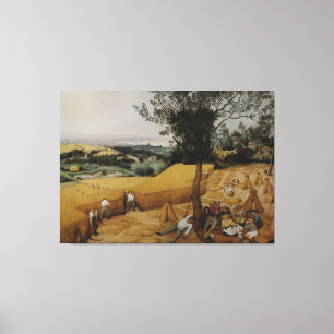 Die Harvester von Pieter Bruegel der Ältere Leinwanddruck