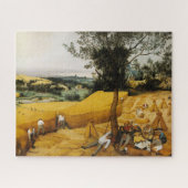 Die Harvester von Pieter Bruegel der Ältere Puzzle (Horizontal)