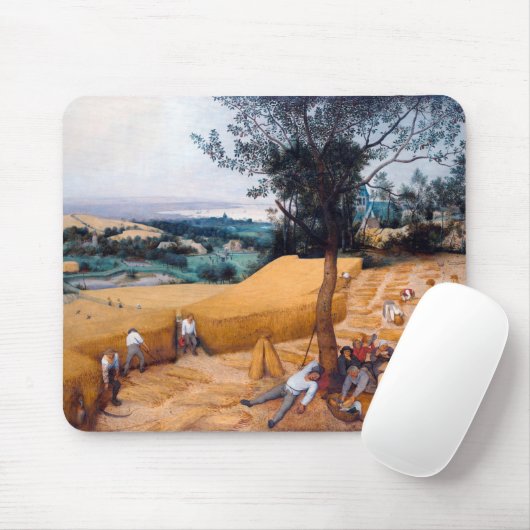 Die Harvesters, Pieter Bruegel Mousepad (Mit Mouse)