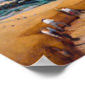 Die Harvesters, Pieter Bruegel Poster (Ecke)