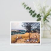 Die Harvesters, Pieter Bruegel Postkarte (Stehend Vorderseite)