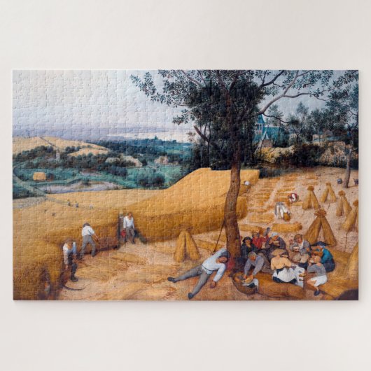 Die Harvesters, Pieter Bruegel Puzzle (Horizontal)