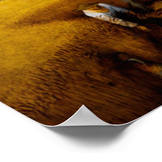 Die Harvesters von Pieter Brueghel the Elder Poster (Ecke)