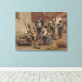 Die Harvesters zahlen, 1882 Leinwanddruck (Insitu (Holzboden))