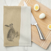 Die Hasen und die Schildkröte eine Äsops Fabel Handtuch (Viertel Falte)